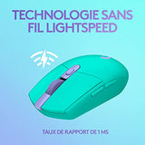 Logitech G305 Souris Gamer sans Fil, Capteur Gaming HERO, 12 000 PPP, Ultra-Léger, 6 Boutons Programmables, Batterie Longue Durée, Mémoire Intégrée, Compatible avec PC/Mac - Noire