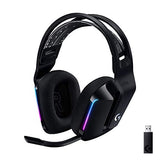Logitech G733 Casque Gaming Sans Fil LIGHTSPEED avec Bandeau de Suspension,Noir