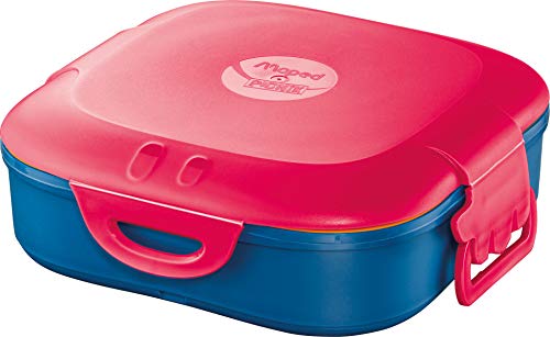 Maped Maped Picnik Concept Kids - Sac à Déjeuner Isotherme pour Enfant avec Anse de Transport - Partie Basse Isotherme - Sac Isotherme Repas - Rose - 9L 872301