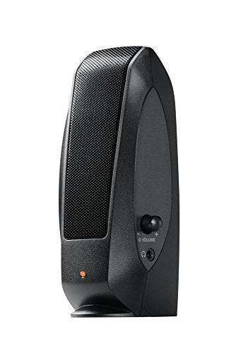 Logitech OEM S-120 Haut-parleurs multimédia PC 2.3 Watt (Import UK) noir
