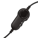 Logitech H151 Casque Filaire, Ecouteurs Stéréo avec Micro Rotatif Anti-Parasites, Jack Audio 3,5mm, Contrôles Intégrés, PC/Mac/Portable/Tablette/Smartphone - Noir