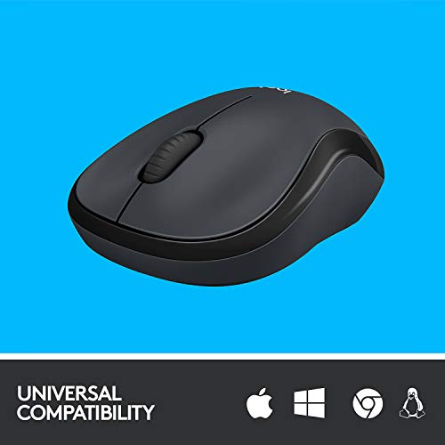 M220 Silent Mouse, Wireless Black