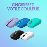 Logitech G305 Souris Gamer sans Fil, Capteur Gaming HERO, 12 000 PPP, Ultra-Léger, 6 Boutons Programmables, Batterie Longue Durée, Mémoire Intégrée, Compatible avec PC/Mac - Noire