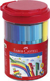 Faber-Castell 155208 – Stylo feutre CONNECTEUR Feutre de coloriage 12 er