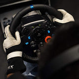 Logitech G29 Driving Force Volant de Course avec Pédales, Retour de Force Réaliste, Palettes Volant en Acier Inoxydable, Volant en Cuir, Rotation du Volant à 900°, Prise EU, PS5, PS4, PC, Mac - Noir