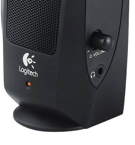 Logitech OEM S-120 Haut-parleurs multimédia PC 2.3 Watt (Import UK) noir