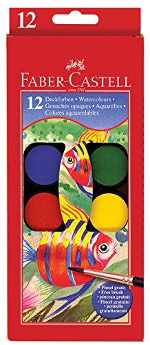 Faber Castell Faber-Castell 12 Watercolor Paint Set