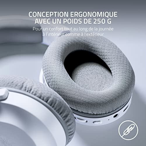 Razer Barracuda X - Casque de jeu sans fil pour PC, PlayStation, Nintendo Switch, + Android (casque léger de 250 g, haut-parleurs de 40 mm, autonomie jusqu'à 20 heures) Mercury