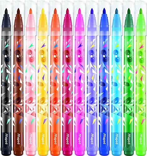 12 Couleurs/Paquet Kawaii Mini Crayon Coloré Avec Taille Crayon
