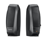 Logitech OEM S-120 Haut-parleurs multimédia PC 2.3 Watt (Import UK) noir