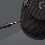 Logitech G433 Casque Gamer Filaire, Son 7.1 Surround, DTS Headphone:X, Transducteurs Pro-G, Poids Léger, USB/Audio Jack 3,5mm, PC/Mac/Nintendo Switch/PS4/Xbox One - Noir