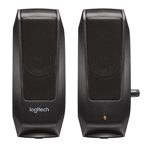 Logitech OEM S-120 Haut-parleurs multimédia PC 2.3 Watt (Import UK) noir