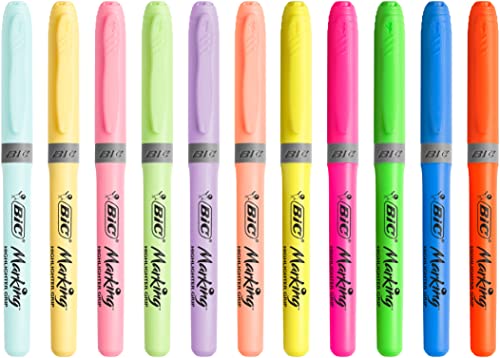 BIC Cristal Original Stylos-Bille (Pointe Moyenne (1 mm) / Parfait pour l'Ecole et au Bureau) - Noir, Boîte de 50