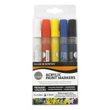 Primary Colours Simply Acrylic Paint Markers 5 pcs
