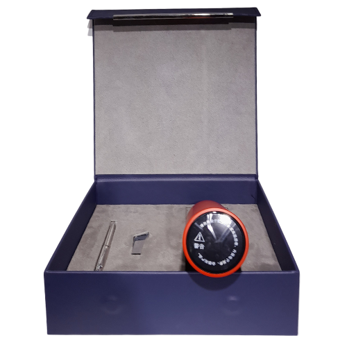 Coffret Cadeau pack 3 en 1,Thermos smart + Stylo et clé USB métallique