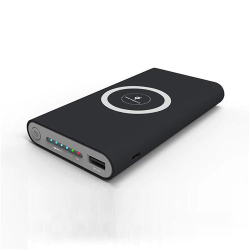 Power Bank sans fil 10000mAh, chargeur rapide bidirectionnel, grande capacité, pour iPhone, Samsung