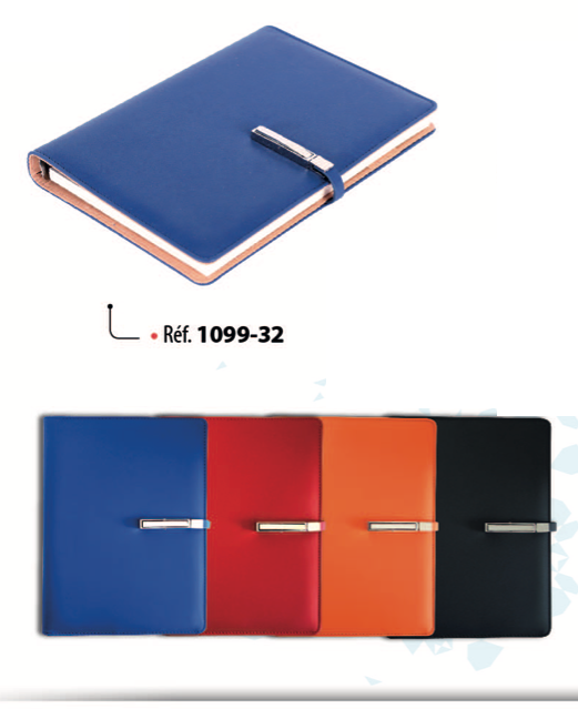Bloc note/Note Book avec fermoir