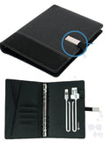NOTE BOOK AVEC POWER BANK, CLE USB 16 G°