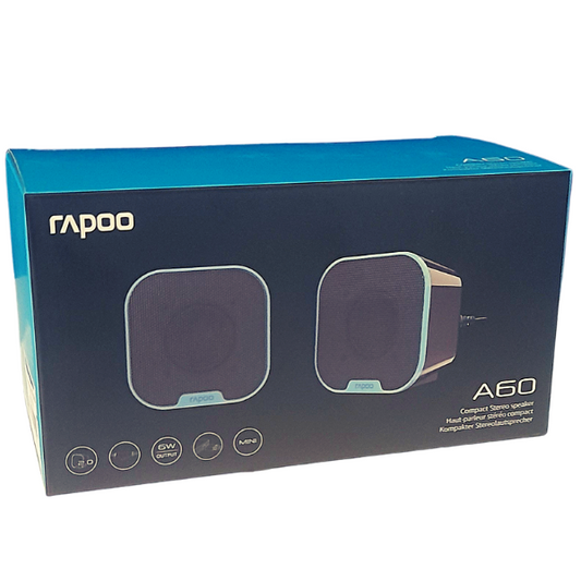 RAPOO A60-HAUT-PARLEUR STÉRÉO COMPACT