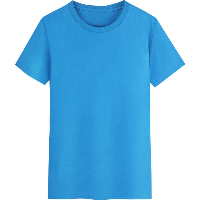 T-shirt personnalisable, impression de Logo personnalisé 100% COTON pour hommes et femmes