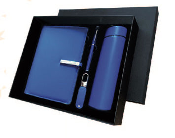 COFFRET CADEAU NOTE BOOK, THERMOS DIGITAL, CLE USB, PORTE CLE ET STYLO