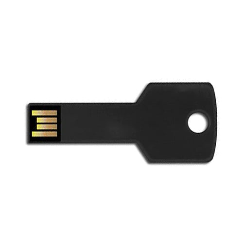 Clé USB en forme de clé en métal Personnalisée