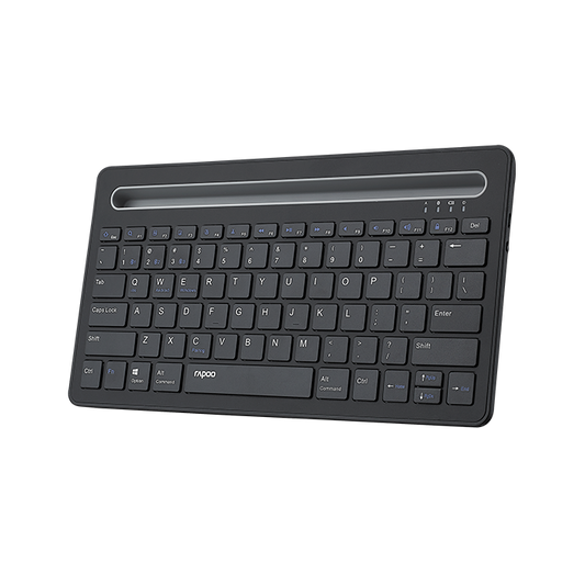 Rapoo – clavier de bureau XK100 sans fil, bluetooth, fin et légér